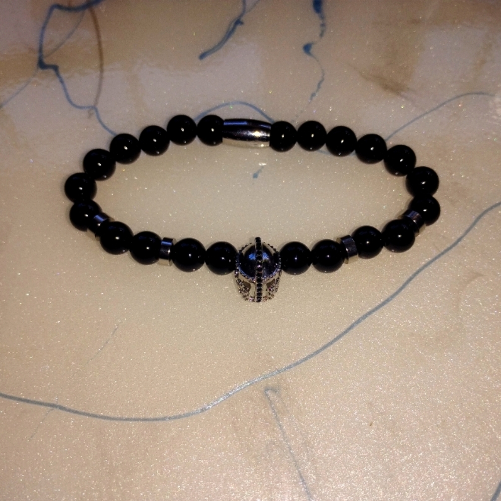 Knight Helm stretch bracelet